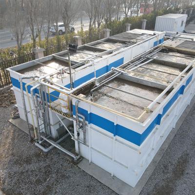 China 5-40C Temperature Range Integrated Sewage Treatment Plant For Municipal Wastewater Treatment for sale