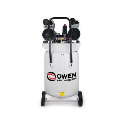 China Owen Professional Portable Piston Air Compressor Quiet Lubricated 8 Bar Air-Compressors 8Bar Vertical Air Compressor for sale