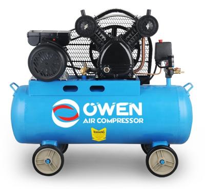 China Belt Driven Air Compressor Lubricated With V2065 3HP Air Pump Motor for sale