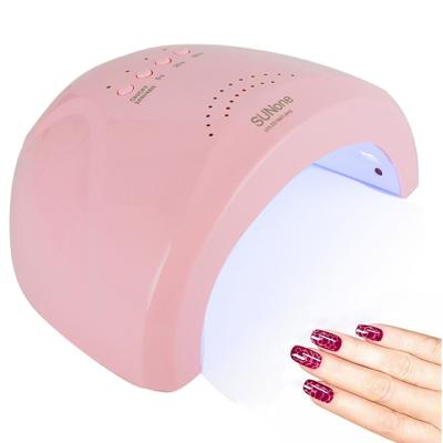 China Rechargeable LED Nail Gel Nail Polish Curing UV Lamp For Cheap And Popular 48W Nail Manicure Dryer For Salon for sale