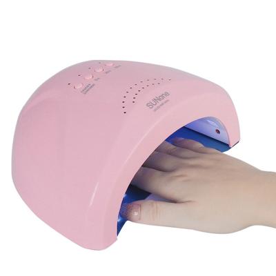 China Popular Nail Gel 48W LED Nail Lamp Nail Dryer Sunlight Polish Cure USB Rechargeable UV Manicure for sale