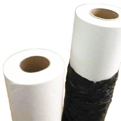 China Textiles 100gsm 44 inch sublimation paper roll transfer paper for polyester fabric printing for sale