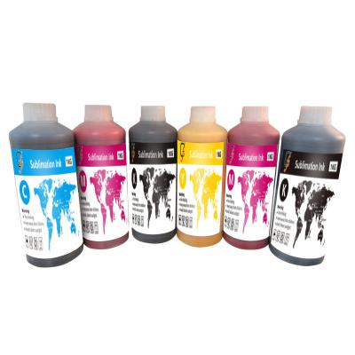 China Digital Printing Cheap Changfa Price Dye Ink Ink Sublimation For For Epson 6 Heads Machine for sale