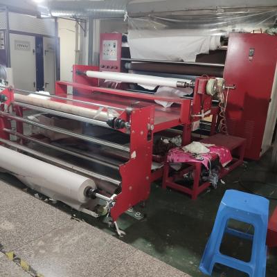 China textile digital printing use sublimation heat transfer press machine high speed heat press transfer printing machine for sale