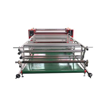 China Printing Magazines 420mm Roll Poly Textile Heat Transfer Machine For Digital Printing for sale