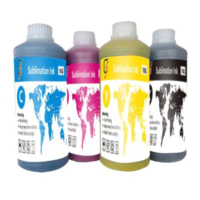 China Digital Printing Universal Wholesale 1KG Factory Price CMYK Color Heat Transfer Pigment Printing Ink for sale