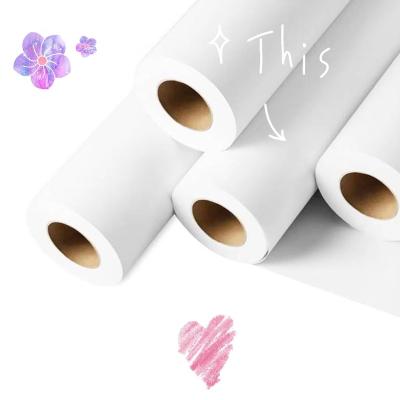 China Textiles Fast Sublimation Dry Paper Sublimation Printing Paper Digital Heat Transfer Paper Roll for sale