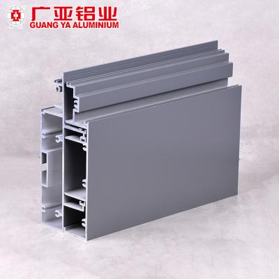 China Architectual Customized Aluminum Curtain Wall System Profiles for sale