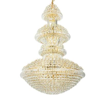 China High quality high cost interpretation Europe mid century new traditional crystal LED popularity light chandelier light for sale