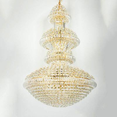 China Popular Elegent Mid Century LED Lighting Explosive Mid Century Model Crystal Glass Chandelier for sale