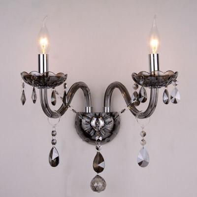 China European Professional European Wall Lamp Elegent Crystal Crystal Wall Light Vintage for sale