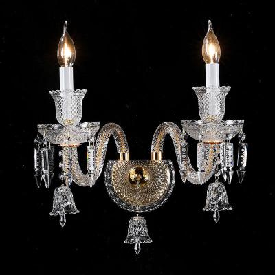 China Modern Fast Delivery High Cost Performance Success Lighting Decorative LED And Crystal Wall Light Indoor for sale