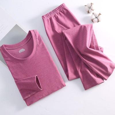 China Thermal Autumn Winter Women's High Elastic Thick Thermal Underwear for sale