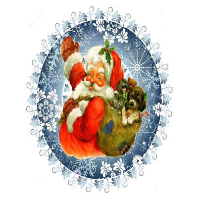 China Personalized 5D DIY Diamond Painting Christmas Diamond Mosaic Winter Diamond Embroidery Santa Claus Full Square Cross Stitch Home Decor for sale