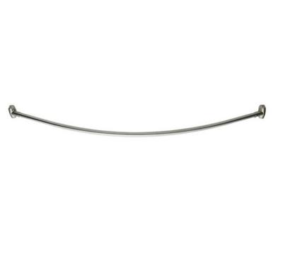 China SS304 Curved Curtain Rod Wall Brackets for sale