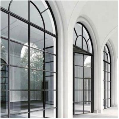 China Double Steel Thermal Casement Panels Folding Thermal Break Windows for sale