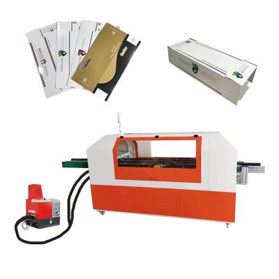 China Hot Auotmatic food pharma box glue sealing machine melt glue food paper box side sealing gluing machine for sale