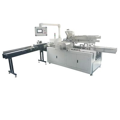 China Full automatic food carton folding box packing machine for facial tissue cellophane wrapping perfume boxes for sale