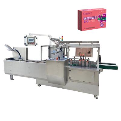 China Automatic Food Carton Packaging Machinery Box Packing Machine Case Packers for Chocolate Pie Cake Cookies for sale