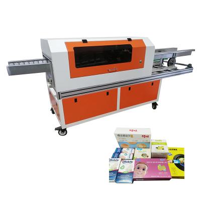 China Food Glue Seal Carton Box Packing Machine Coffee Snack Biscuit Cookie Egg Roll Chocolate Waffle Bread Paper Boxes Packaging Machine for sale