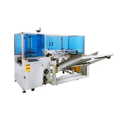 China Automatic food case packer/open case erector/carton box seal forming machine with factory price for sale