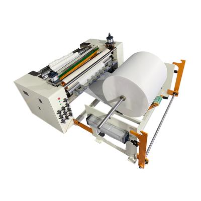 China Paper Industry New Design Automatic Small Paper Machinery For Home Business Toilet Paper Tissue Paper Rewinding Making Machine for sale