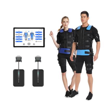 China Professional Anti-Puffiness EMS Muscle Toning Workout Gym Equipment / EMS Vest Electrostimulation for sale