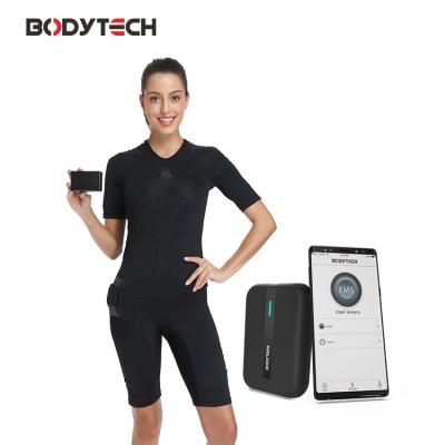 China Electronic Anti-Puffiness EMS/EMS Body Training Body Suit Muscle Stimulator For Weight Loss for sale