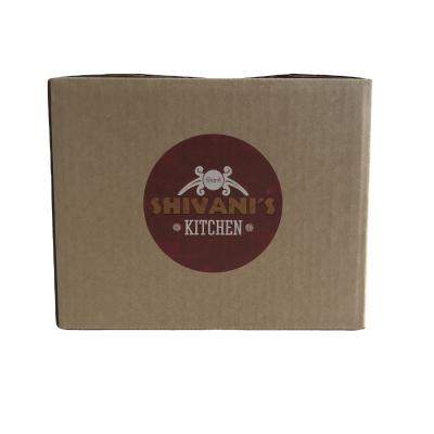 China Recyclable Wholesale Custom Corrugated Paper Packaging Boxes With Logo for sale