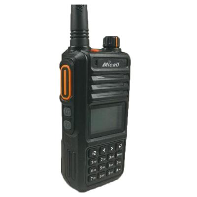 China Micall Walkie Talkie MC4880 Walkie Talkie iwalkie IP68 Dual Band Waterproof 3800mAh Manufacturer for sale