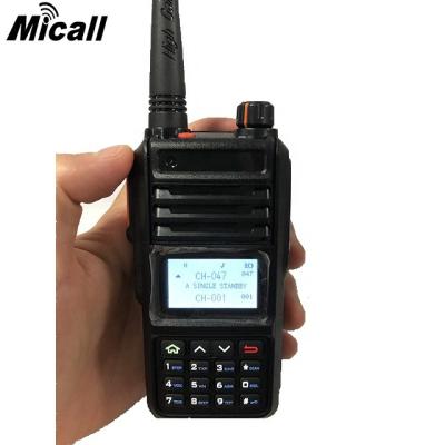 China Hot Selling 5 Watt Hotel VHF Walkie Talkie Dual Band Handheld Ham Radio UHF 256 Channels MC4880 for sale