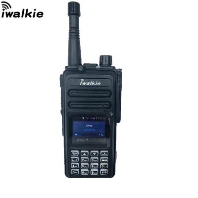 China Group Call Iwalkie 4G FDD LTE Long Range Walkie Talkie with GPS Tracker Tour Guide Portable Two Way Radio for sale