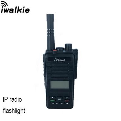 China Flashlight function Iwalkie IP saba radio with gsm cdma POC walkie talkie HJ760P for sale