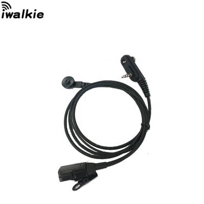 China Custom Head HJ3688 IP67 In-ear Air Duct Walkie Talkie Waterproof Headset for sale