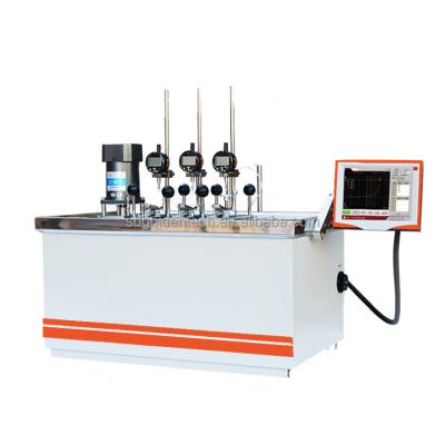 China Turbine-HC VICAT Heat Deflection Temperature Test ISO 306 ASTM D 1525 ASTM D 648 ISO 2507 PVC PE Softening Plastics Pipe Heat Deflection Temperature Test Machine by Turbine-HC for sale