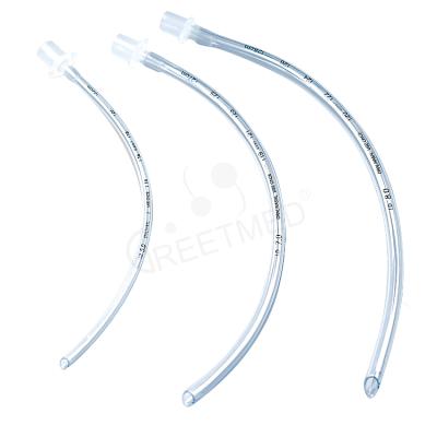 China Factory price PVC disposable oronasal endotracheal tube without cuff for sale