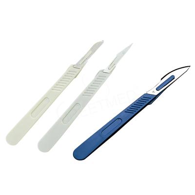 China Disposable Medical Surgry Scalpel Stainless Steel Carbon Steel Scalpel for sale