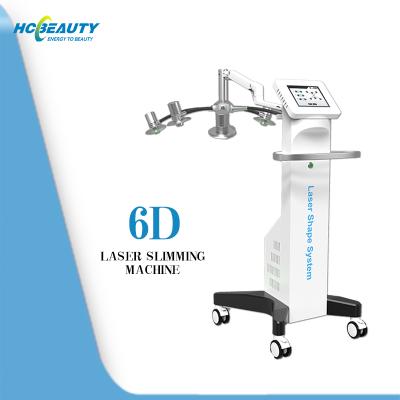 China Green Wavelength Noninvasive Body Weight Loss Laser 6d Laser 6d Contouring Machine LS656 for sale