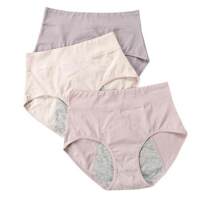 China Breathable Wholesale Cotton Leak Proof Women Super Menstrual Period Protective Panties for sale