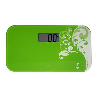 China Rectangular Sensor System 150kg Digital Mini Body Scales Easy To Store Body Weight Scale For Bathroom for sale