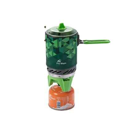 China Popular Fire-Maple High Power Camping Stove Cookware Portable Green STAR-X2 Stove for sale