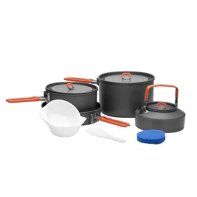 China Manual Fire-Maple FEAST 4 Kit Stainless Steel Cookware Outdoor Camping Camping Cooking Equipment for sale