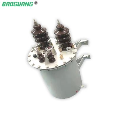 China BAOGUANG D11 M transformation 15KVA 10 11 12 single phase oil immersed power transformer from 13kv to220V for sale