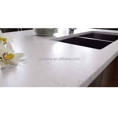 China Durable Quartz Stone Countertops Artificial Quartz Stone Bathroom Wall for sale