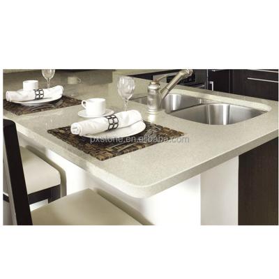 China Factory supply durable stone countertops OEM/ODM Pengxiang kitchen table top durable artificial quartz slabs for sale