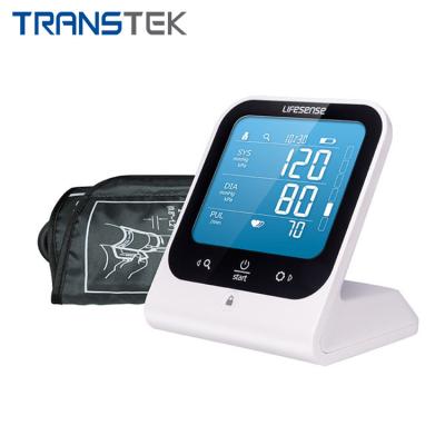 China TRANSTEK LCD Digital BP Machine Plastic Automatic Sphygmomanometer Arm Blood Pressure Monitor for sale