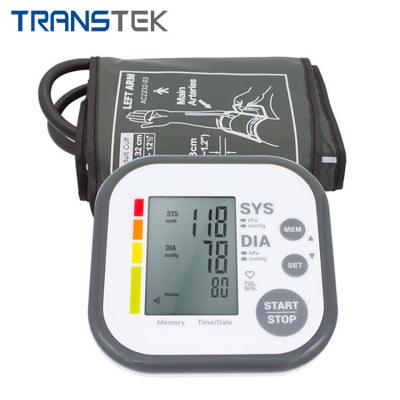 China TRANSTEK Small Blood Pressure Monitor Large Plastic Compact Adult Arm Cuff Digital Electronic Boiling Point Machine for sale