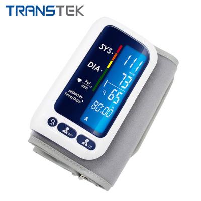 China TRANSTEK Plastic Blue Tooth Health Automatic Nylon Digital Arm BP Cuff Machine Adult Blood Pressure Monitoring Device with App for sale