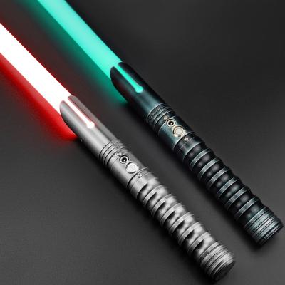 China Aluminum Alloy Polycarbonate TON Heavy Metal Hilt Duel Lightersaber Star Wars With 10sets Sound Effects for sale