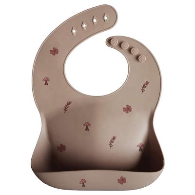 China 2021 Snoozzz Washable Meal Bebe Bibs Babero Silicona Silicone Baby Bibs for sale